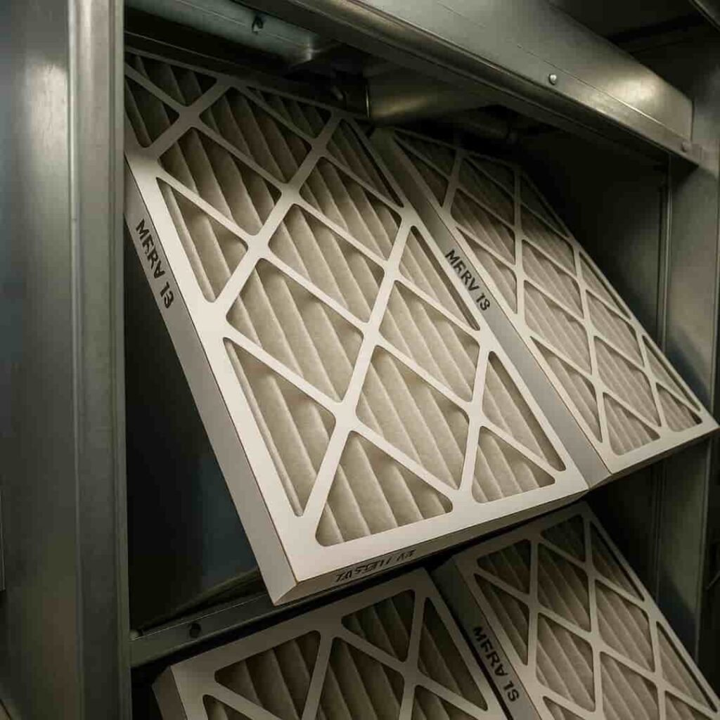 Gabinete porta filtros de ventilacion